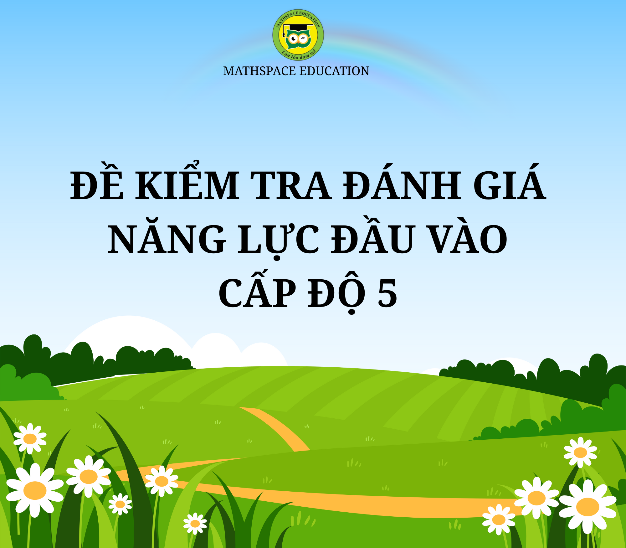 ĐỀ KIỂM TRA ĐÁNH GIÁ NĂNG LỰC ĐẦU VÀO CẤP ĐỘ 5 (SN 2015)